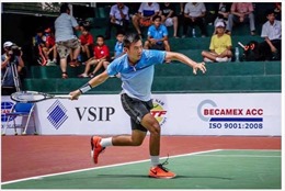 Lý Hoàng Nam lần đầu tiên trong sự nghiệp bứt phá top 600 ATP 